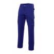 Pantalón multibolsillos color azul eléctrico Velilla