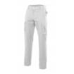 Pantalón multibolsillos color blanco Velilla