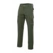 Pantalón multibolsillos color verde Velilla