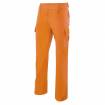 Pantalón multibolsillos naranja Velilla
