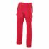 Pantalón multibolsillos rojo Velilla