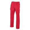 Pantalón multibolsillos rojo Velilla