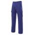 Pantalón multibolsillos básico azul eléctrico Velilla