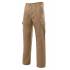 Pantalón multibolsillos básico beige Velilla