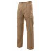 Pantalón multibolsillos básico beige Velilla