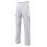 Pantalón multibolsillos básico blanco Velilla