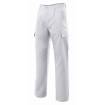 Pantalón multibolsillos básico blanco Velilla