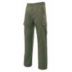 Pantalón multibolsillos básico verde oscuro Velilla