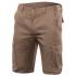 Pantalón corto elástico multibolsillos beige Velilla