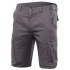 Pantalón corto elástico multibolsillos gris Velilla