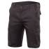 Pantalón corto elástico multibolsillos negro Velilla