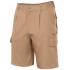 Pantalón corto multibolsillos beige Velilla