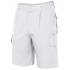 Pantalón corto multibolsillos blanco Velilla