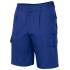 Pantalón corto multibolsillos azul eléctrico Velilla