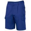 Pantalón corto multibolsillos azul eléctrico Velilla