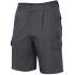 Pantalón corto multibolsillos negro Velilla