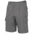 Pantalón corto multibolsillos gris Velilla