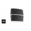 Lámpara de pared PERAFITA aluminio fundido LED