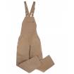 Pantalón peto largo beige Velilla