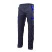Pantalón elástico reforzado azul y azul eléctrico Velilla