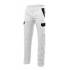 Pantalón elástico reforzado blanco y negro Velilla