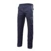 Pantalón elástico reforzado gris y azul Velilla