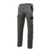 Pantalón elástico reforzado gris y negro Velilla