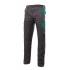 Pantalón elástico reforzado gris y verde Velilla