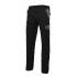 Pantalón elástico reforzado negro y gris Velilla