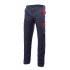 Pantalón elástico reforzado gris y rojo Velilla