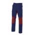 Pantalón con refuerzo azul y granate Velilla