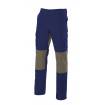 Pantalón con refuerzo azul y gris Velilla