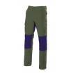 Pantalón con refuerzo lila y verde oscuro Velilla