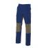 Pantalón con refuerzo gris y azul eléctrico Velilla