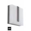 Lámpara de pared TORAZZA-C LED plástico, acero