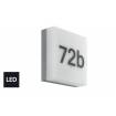 Lámpara de pared/techo CORNALE con sensor plástico LED