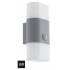 Lámpara de pared FAVRIA 1 LED aluminio con sensor