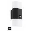 Lámpara de pared FAVRIA 1 LED aluminio con sensor