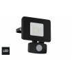 Lámpara de pared FAEDO 3 LED aluminio con sensor