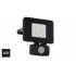 Lámpara de pared FAEDO 3 LED aluminio con sensor