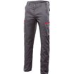 Pantalon elástico gris y rojo Velilla