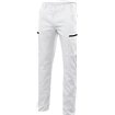 Pantalon elástico blanco y negro Velilla