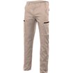 Pantalon elástico beige y negro Velilla