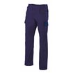 Pantalon multibolsillos azul marino y azul eléctrico Velilla