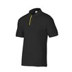 Camiseta contraste negro y amarillo Velilla