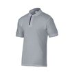 Camiseta contraste en gris y azul Velilla