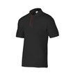 Camiseta contraste rojo y negro Velilla