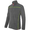 Chaqueta polar bicolor gris y verde Velillla