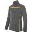 Chaqueta polar bicolor gris y amarillo Velilla