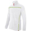 Chaqueta polar bicolor blanco y verde Velilla